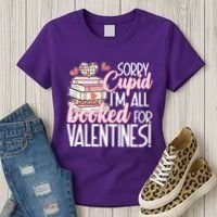 Read Your Heart Out Valentines Day Teacher Book Lover Women's T-Shirt thumb 3