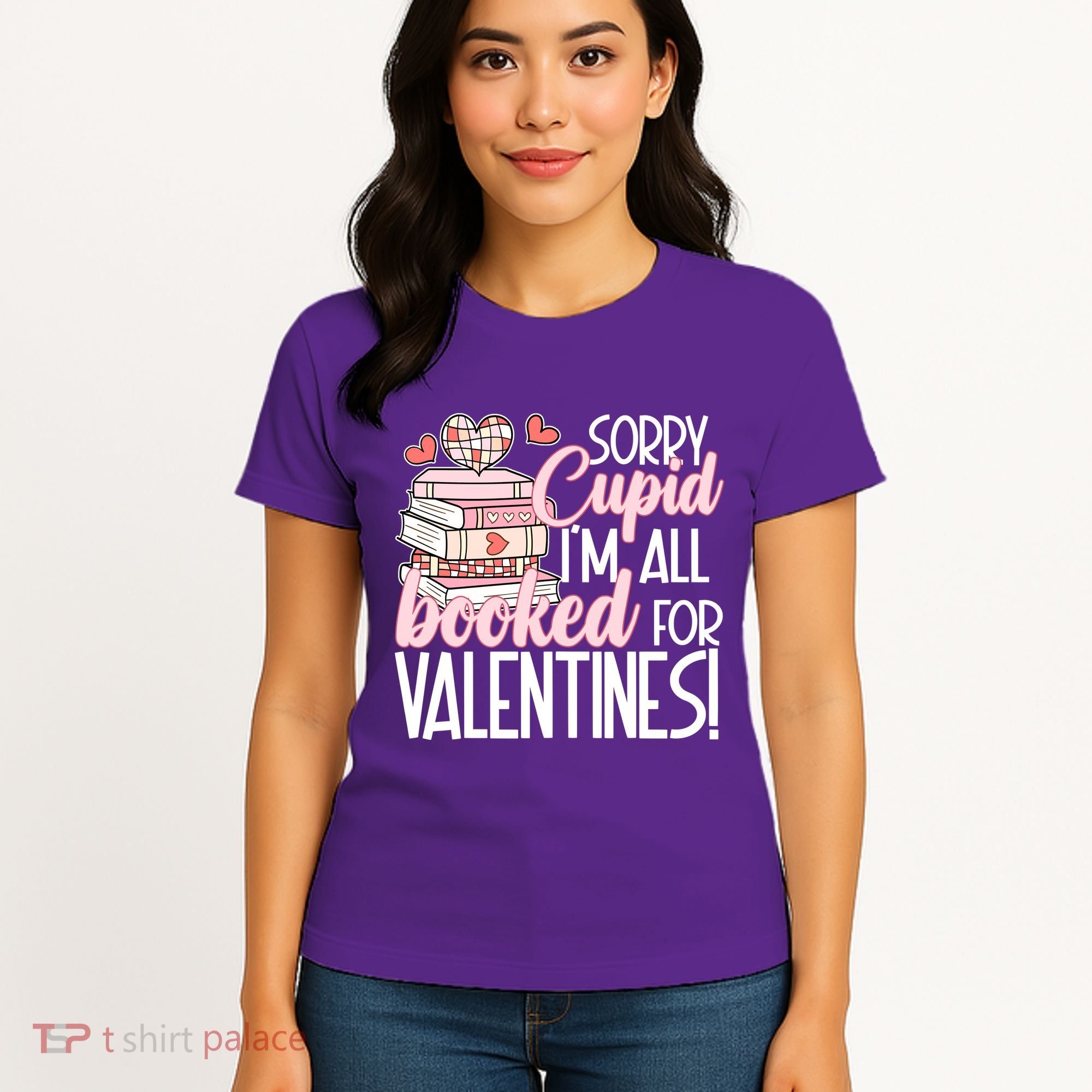 Read Your Heart Out Valentines Day Teacher Book Lover Women's T-Shirt
