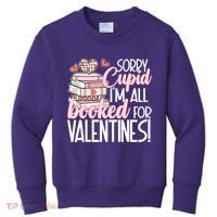 Read Your Heart Out Valentines Day Teacher Book Lover Kids Sweatshirt thumb 0
