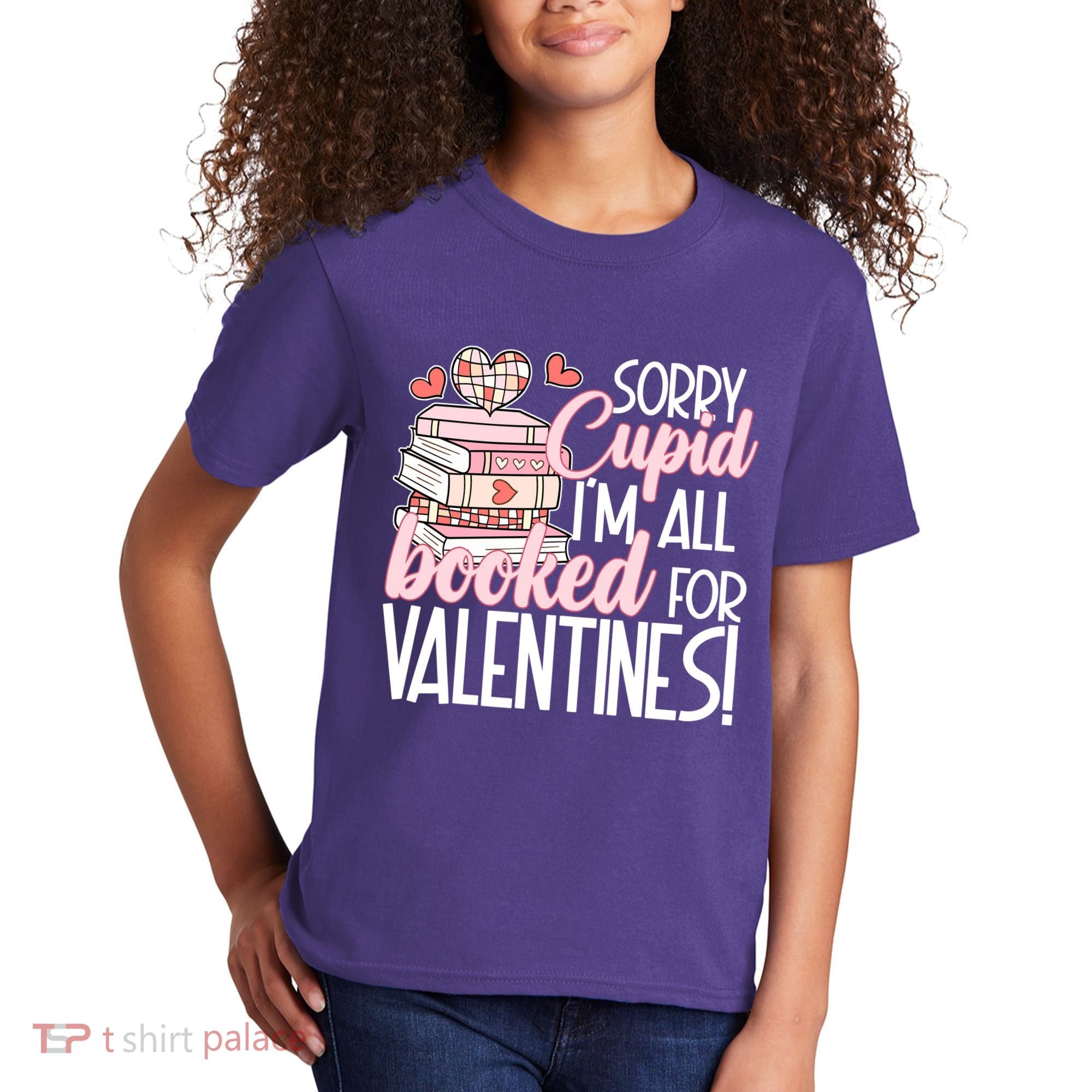 Read Your Heart Out Valentines Day Teacher Book Lover Kids T-Shirt