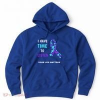 Ribbon Your Life Matters Gift Cool Gift Hoodie thumb 0