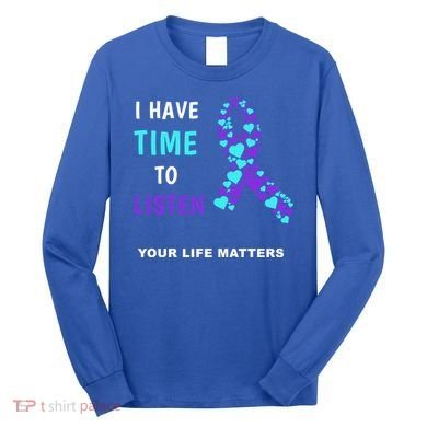 Ribbon Your Life Matters Gift Cool Gift Long Sleeve Shirt