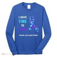 Ribbon Your Life Matters Gift Cool Gift Long Sleeve Shirt thumb 0