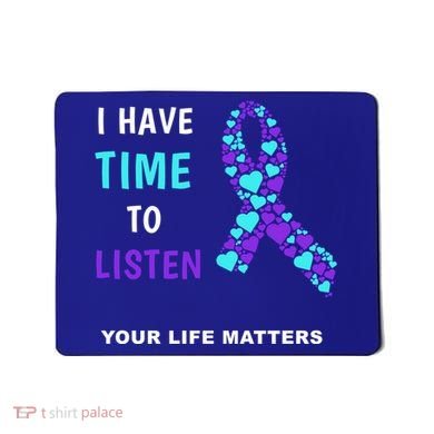 Ribbon Your Life Matters Gift Cool Gift Mousepad