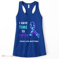 Ribbon Your Life Matters Gift Cool Gift Women's Tank Top thumb 0