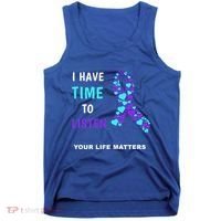 Ribbon Your Life Matters Gift Cool Gift Tank Top thumb 0