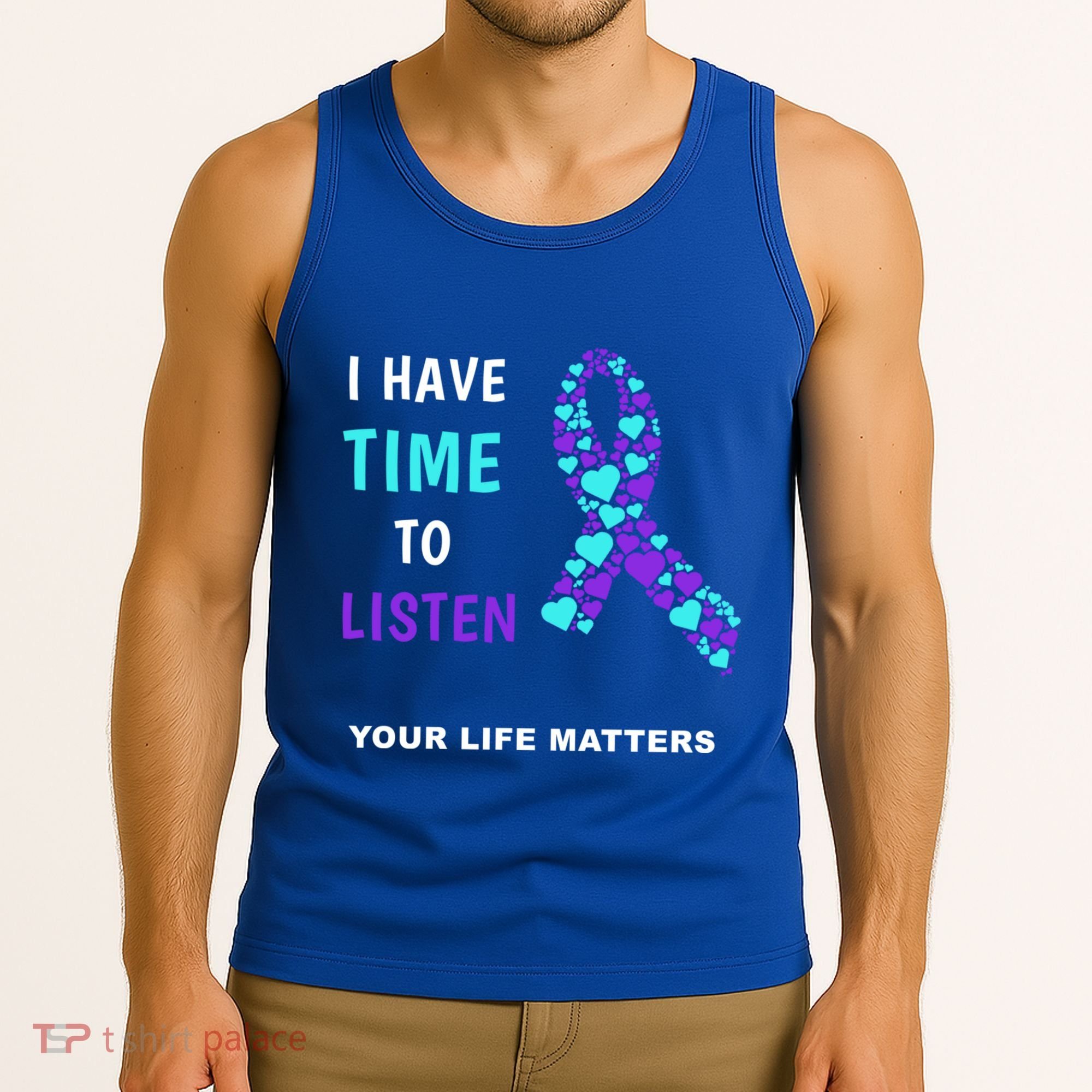 Ribbon Your Life Matters Gift Cool Gift Tank Top