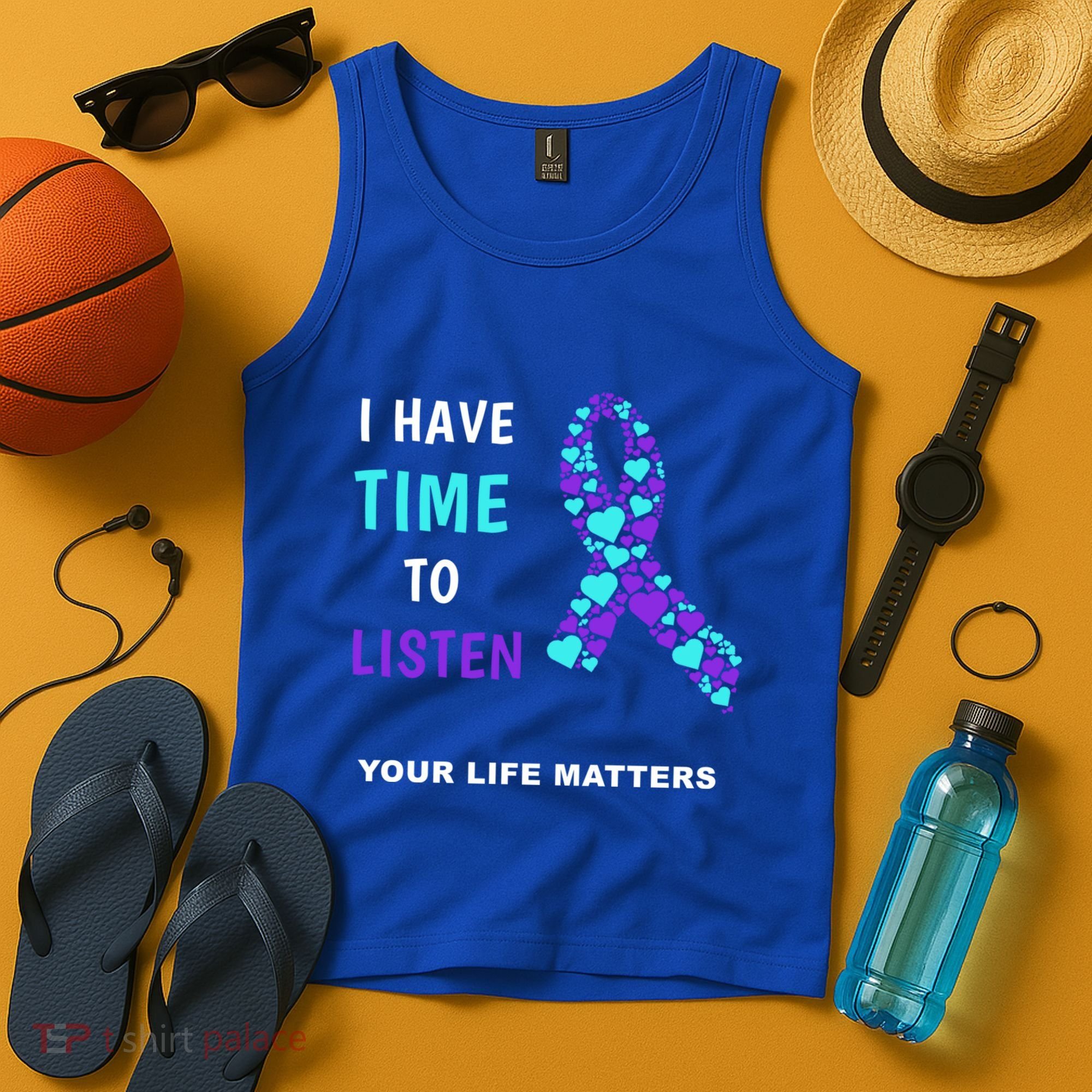 Ribbon Your Life Matters Gift Cool Gift Tank Top