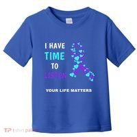 Ribbon Your Life Matters Gift Cool Gift Toddler T-Shirt thumb 0