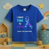 Ribbon Your Life Matters Gift Cool Gift Toddler T-Shirt thumb 3