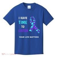 Ribbon Your Life Matters Gift Cool Gift Kids T-Shirt thumb 0