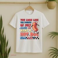 Retro You Look Like The Fourth of July 4th of July T-Shirt thumb 2