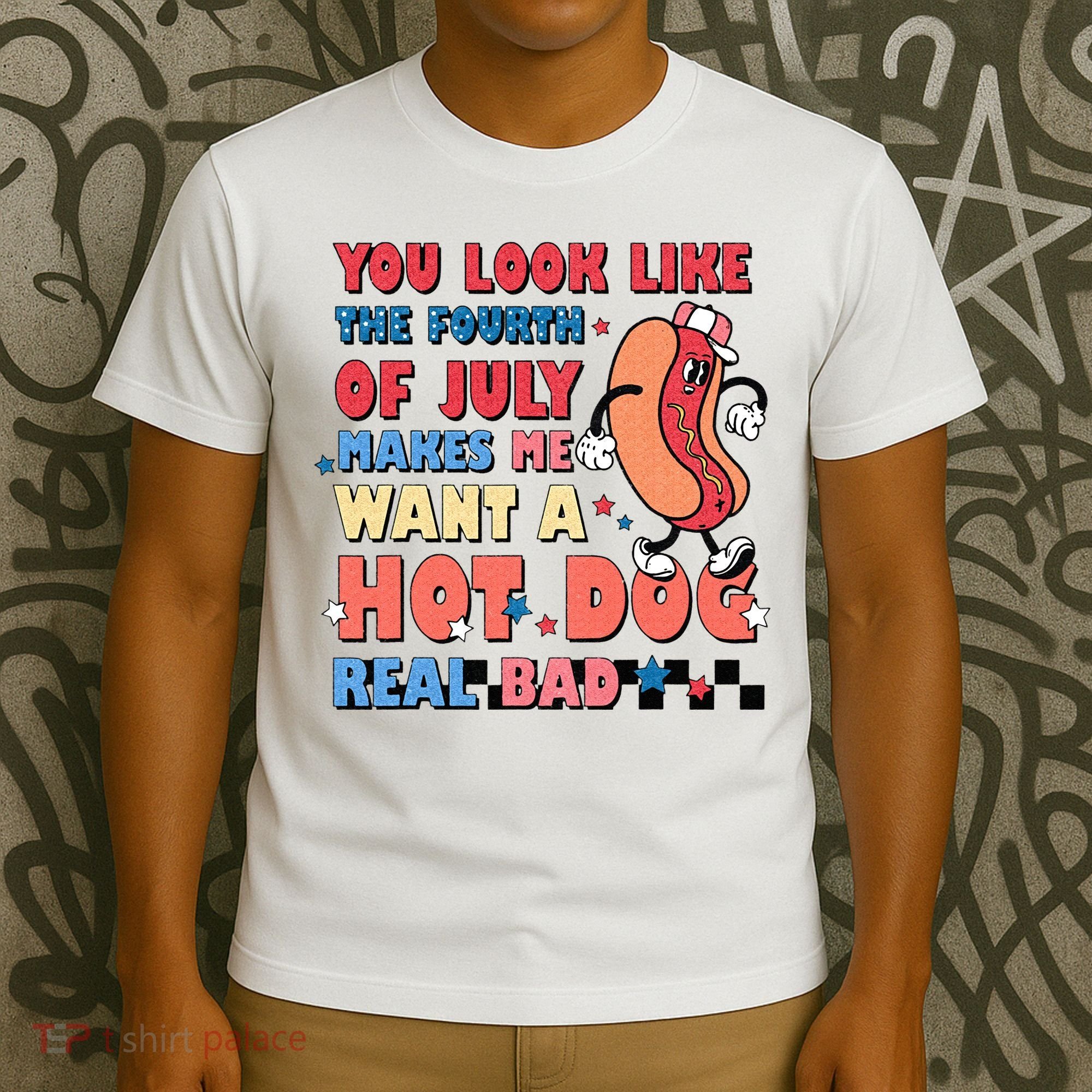 Retro You Look Like The Fourth of July 4th of July T-Shirt