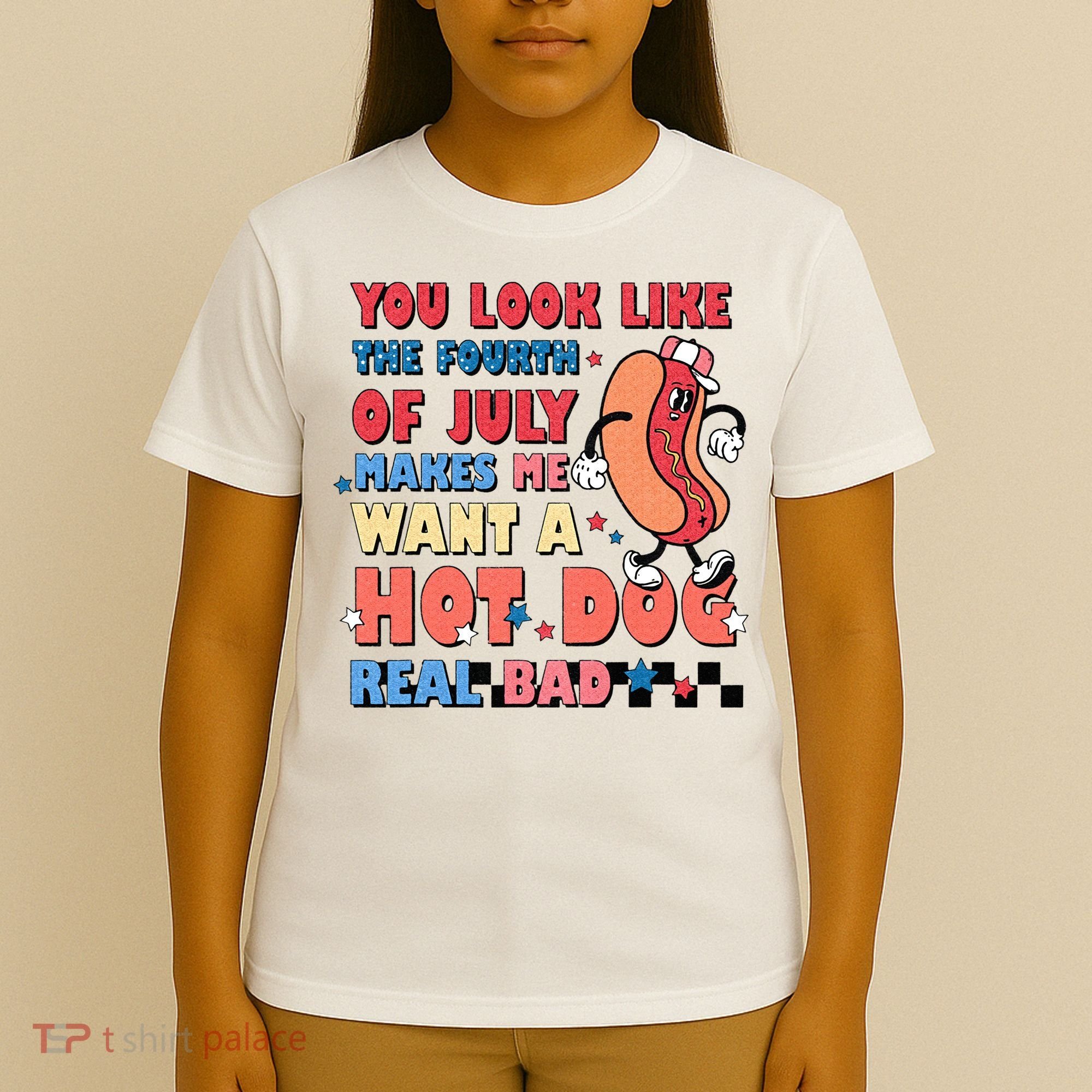 Retro You Look Like The Fourth of July 4th of July T-Shirt