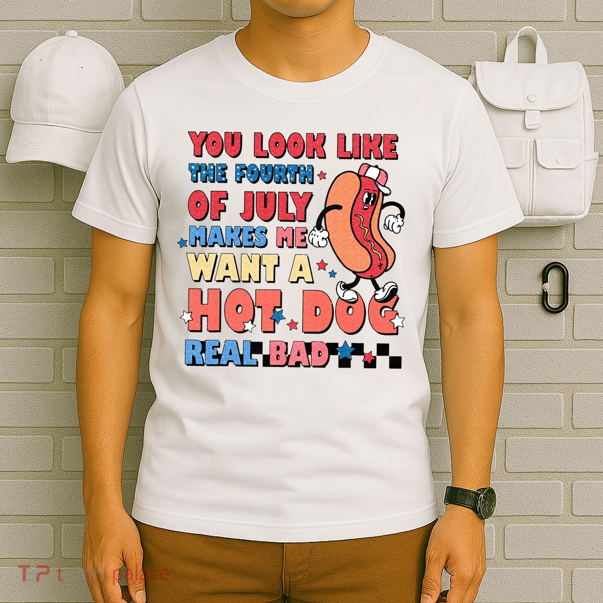 Retro You Look Like The Fourth of July 4th of July T-Shirt