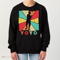 Retro Yoyo Lover Yoyo Toy Game Pastime Gift Yoyo Women's Sweatshirt thumb 0