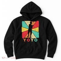 Retro Yoyo Lover Yoyo Toy Game Pastime Gift Yoyo Hoodie thumb 0