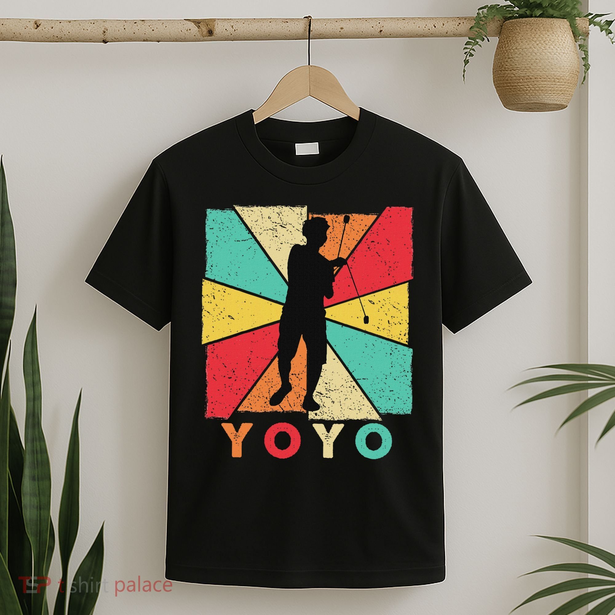 Retro Yoyo Lover Yoyo Toy Game Pastime Gift Yoyo T-Shirt