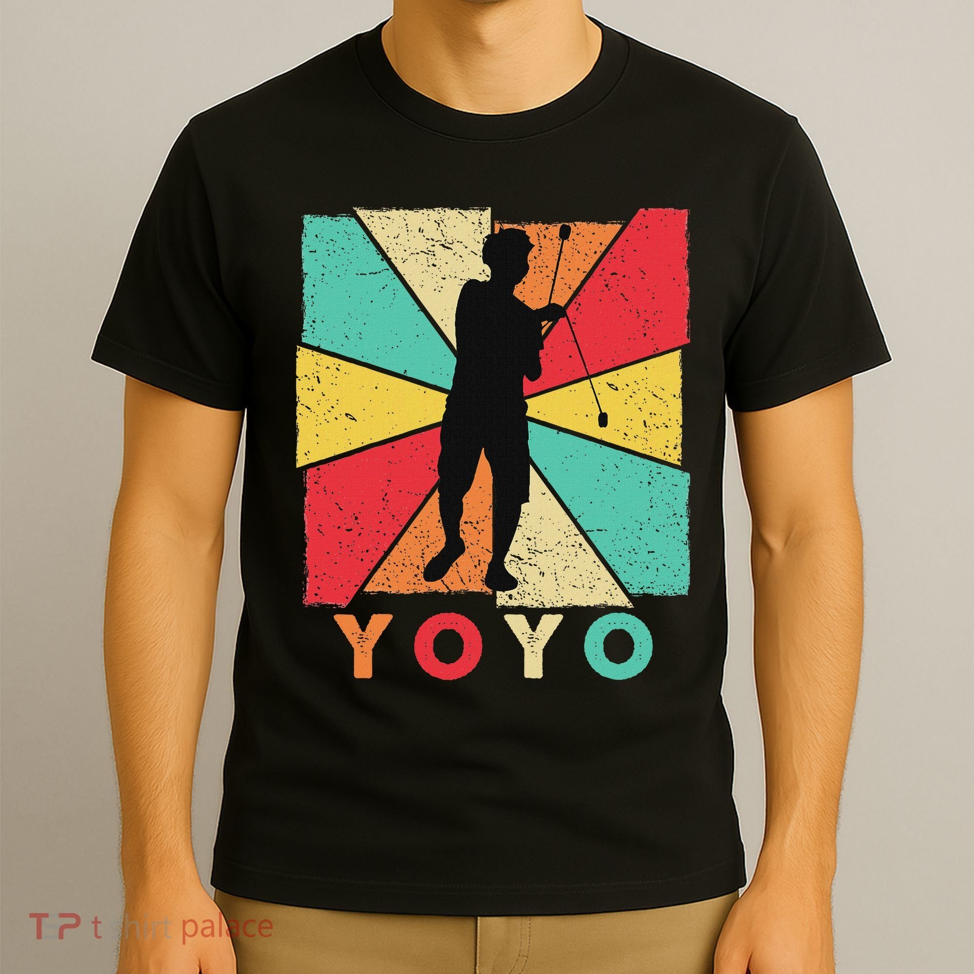 Retro Yoyo Lover Yoyo Toy Game Pastime Gift Yoyo T-Shirt