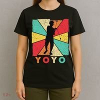 Retro Yoyo Lover Yoyo Toy Game Pastime Gift Yoyo T-Shirt thumb 4