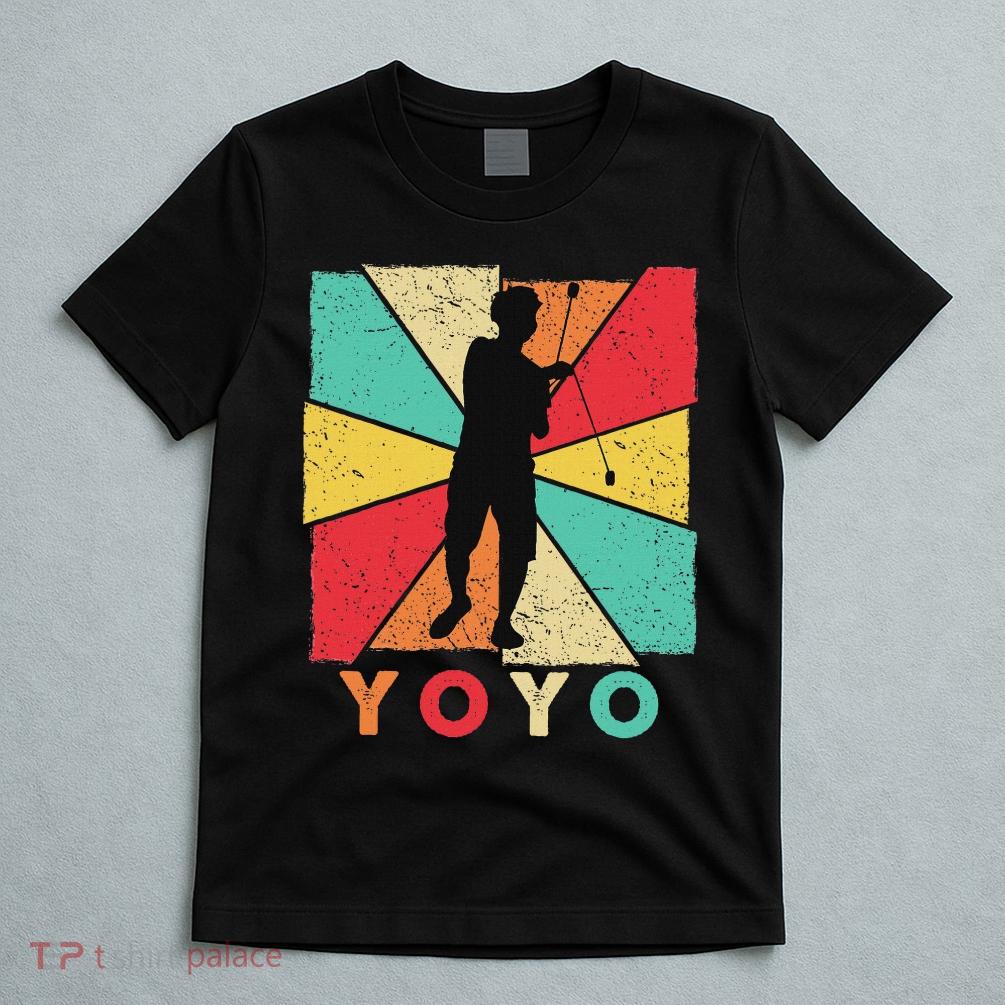 Retro Yoyo Lover Yoyo Toy Game Pastime Gift Yoyo T-Shirt