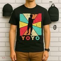 Retro Yoyo Lover Yoyo Toy Game Pastime Gift Yoyo T-Shirt thumb 6