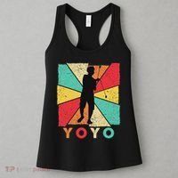 Retro Yoyo Lover Yoyo Toy Game Pastime Gift Yoyo Women's Tank Top thumb 3