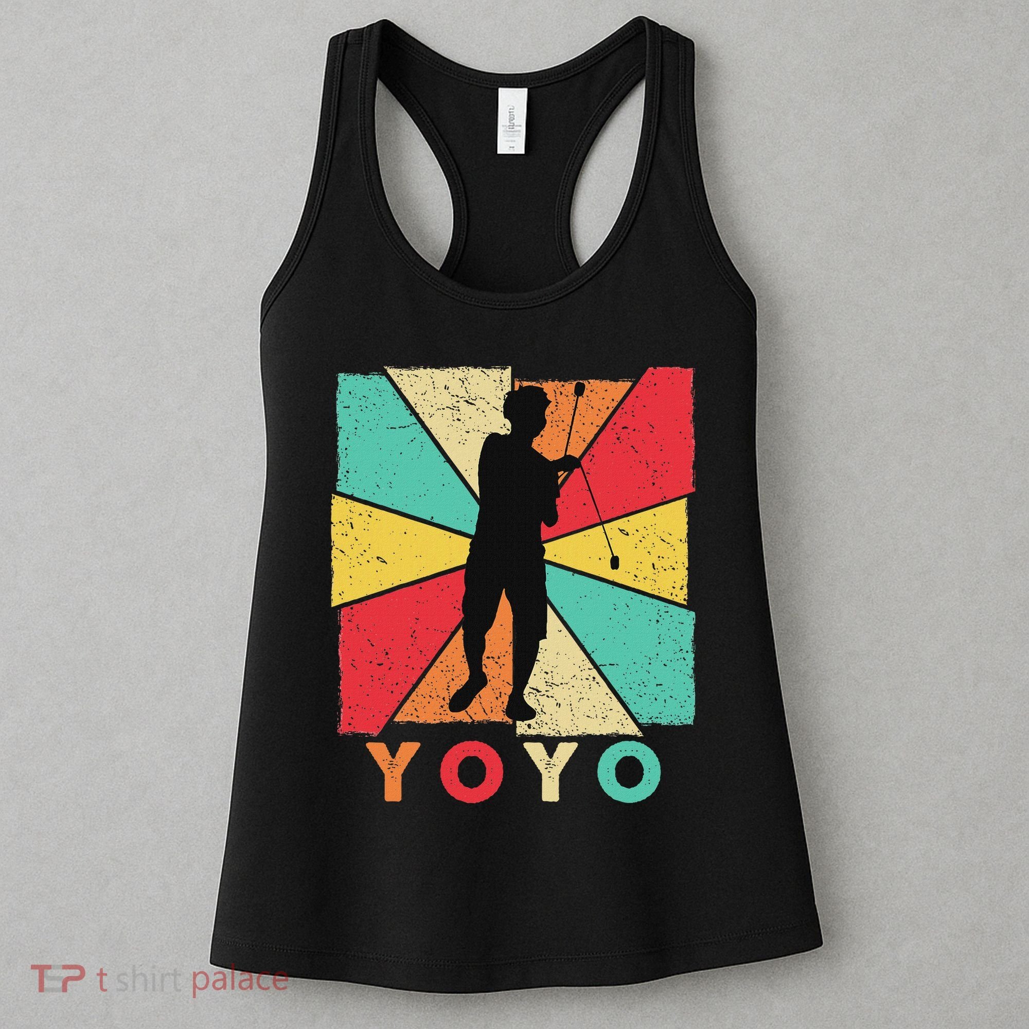 Retro Yoyo Lover Yoyo Toy Game Pastime Gift Yoyo Women's Tank Top