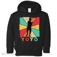 Retro Yoyo Lover Yoyo Toy Game Pastime Gift Yoyo Toddler Hoodie thumb 0