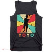 Retro Yoyo Lover Yoyo Toy Game Pastime Gift Yoyo Tank Top thumb 0