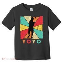 Retro Yoyo Lover Yoyo Toy Game Pastime Gift Yoyo Toddler T-Shirt thumb 0