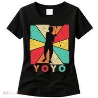 Retro Yoyo Lover Yoyo Toy Game Pastime Gift Yoyo Women's T-Shirt thumb 0