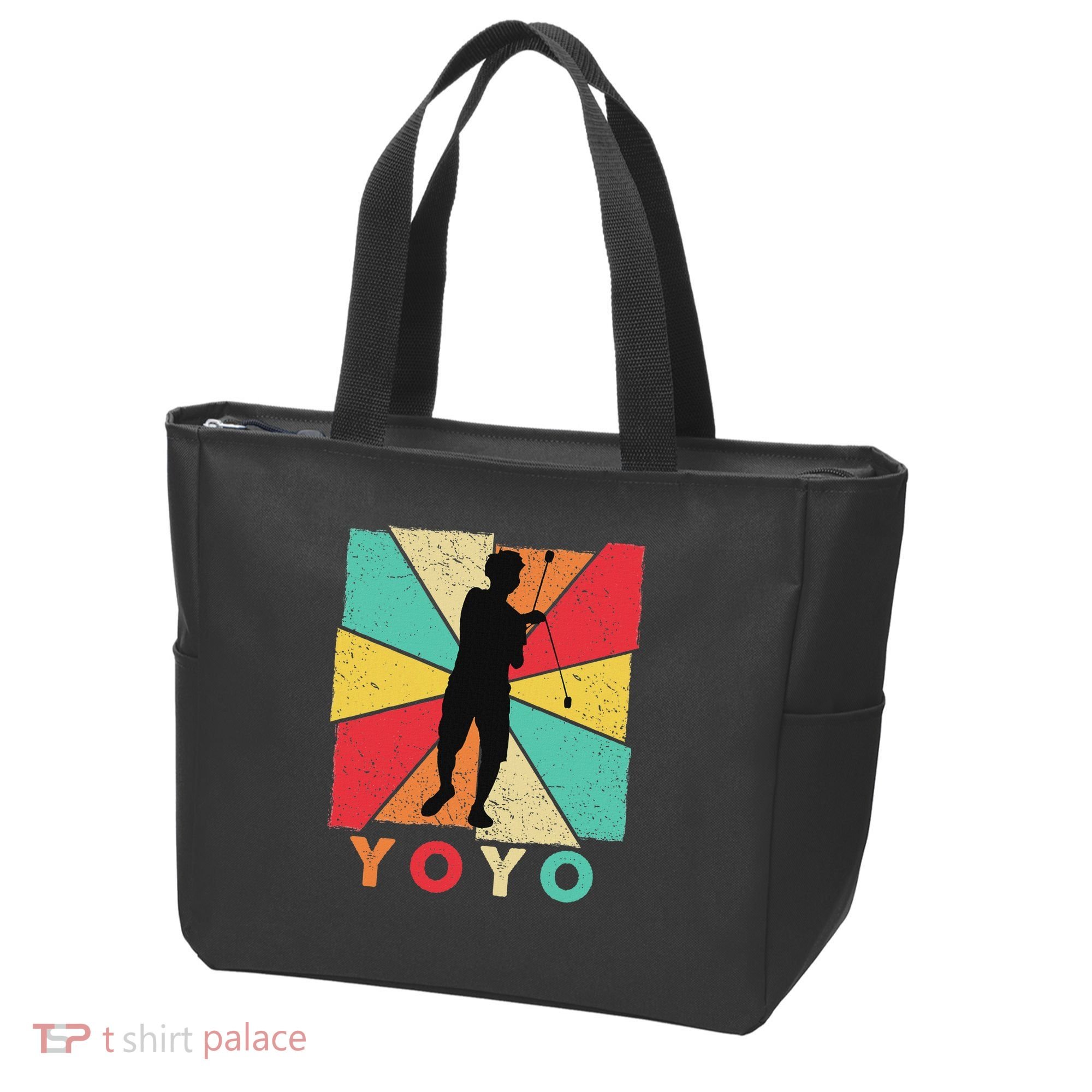 Retro Yoyo Lover Yoyo Toy Game Pastime Gift Yoyo Tote Bag