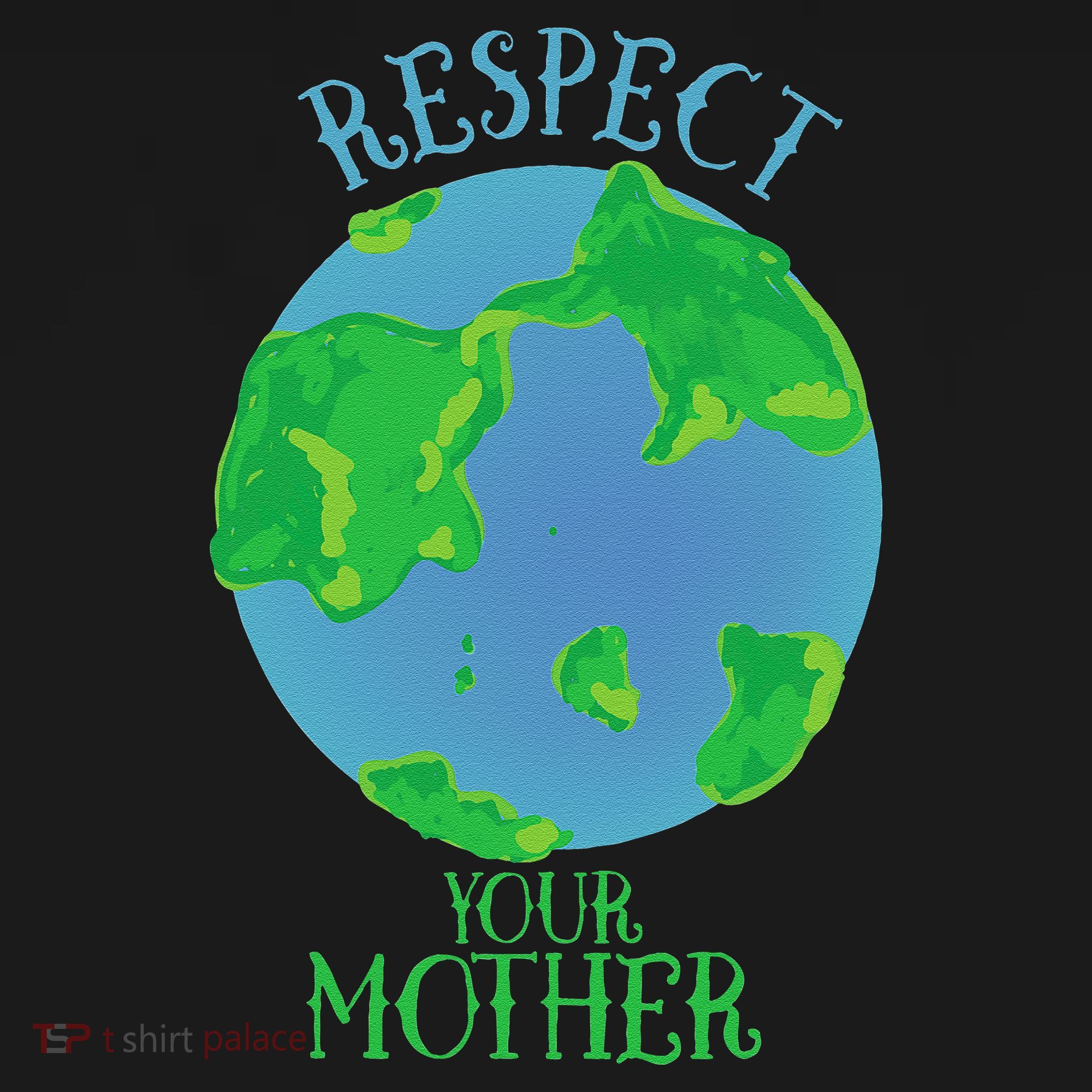 Respect Your Mother Earth Day Artistic Earth Baby Bodysuit