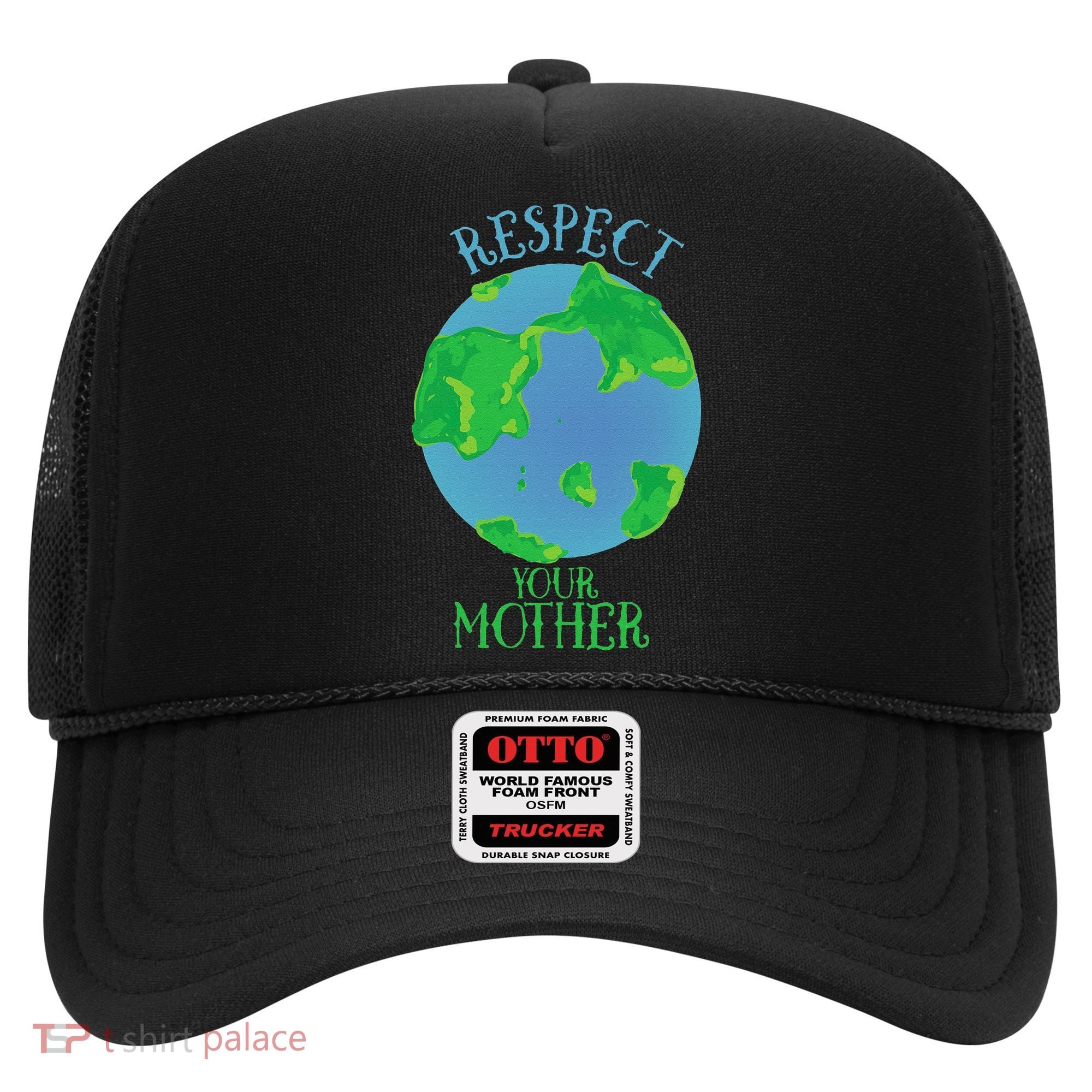 Respect Your Mother Earth Day Artistic Earth Hat