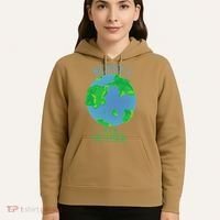 Respect Your Mother Earth Day Artistic Earth Hoodie thumb 5