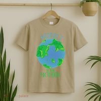 Respect Your Mother Earth Day Artistic Earth T-Shirt thumb 2