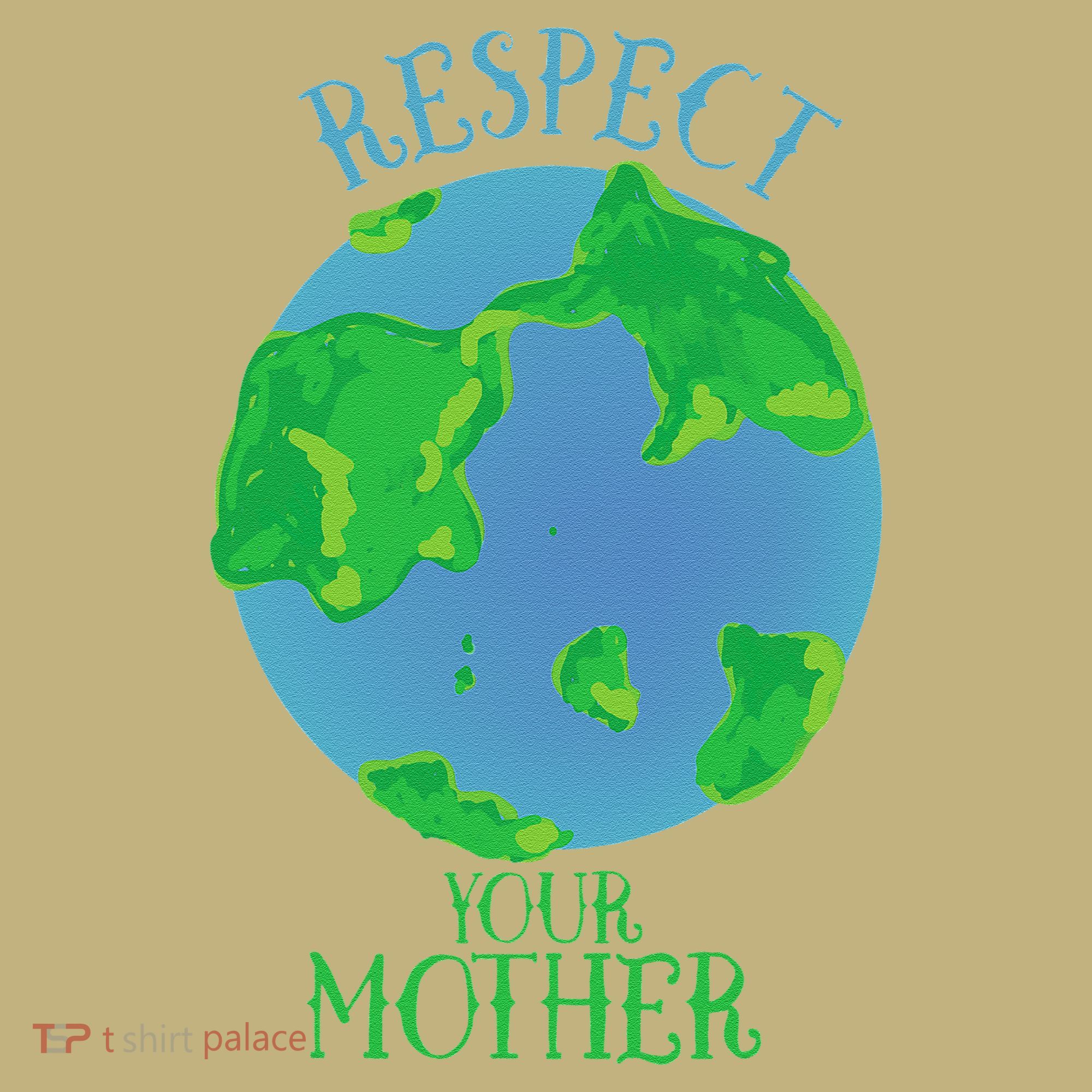 Respect Your Mother Earth Day Artistic Earth Mousepad