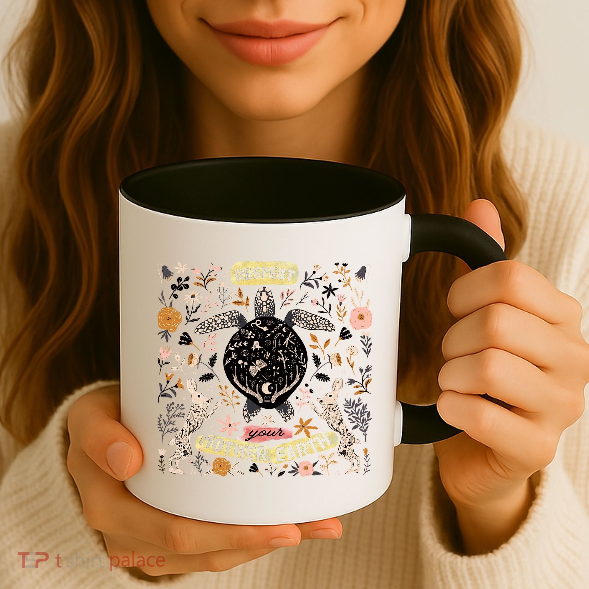 Respect Your Mother Earth Gift For Earth Day Coffee Mug