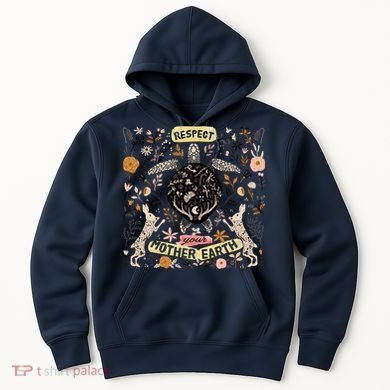 Respect Your Mother Earth Gift For Earth Day Hoodie
