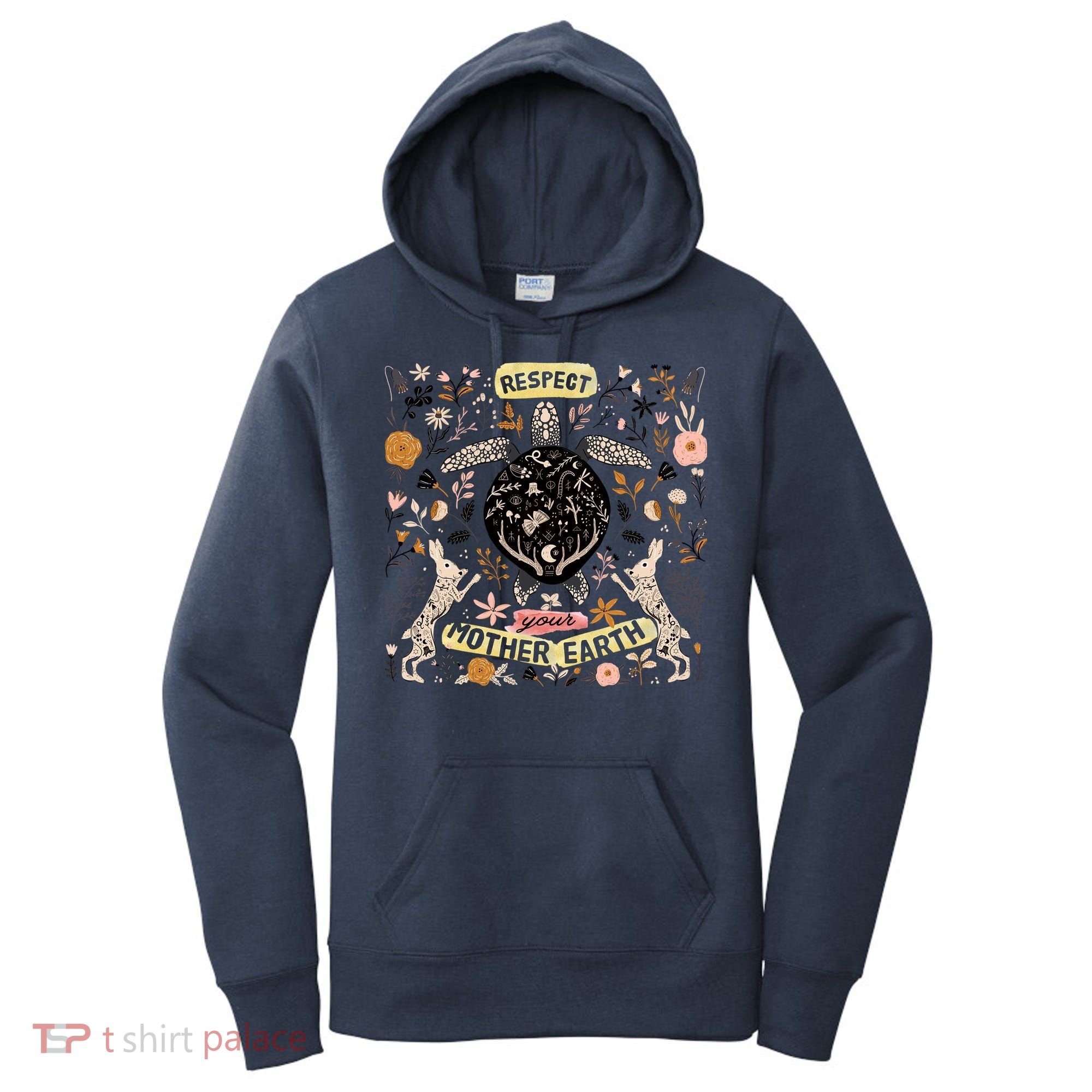 Respect Your Mother Earth Gift For Earth Day Women's Hoodie
