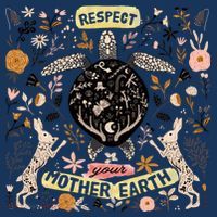 Respect Your Mother Earth Gift For Earth Day Baby Bodysuit thumb 2