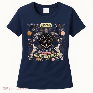 Respect Your Mother Earth Gift For Earth Day Women's T-Shirt