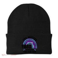 Rainbow You Matter 988 Suicide Prevention Awareness Ribbon Beanie thumb 0