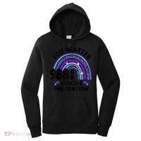 Rainbow You Matter 988 Suicide Prevention Awareness Ribbon Women's Hoodie thumb 0