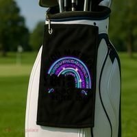 Rainbow You Matter 988 Suicide Prevention Awareness Ribbon Golf Towel thumb 2