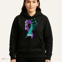Rainbow You Matter 988 Suicide Prevention Awareness Ribbon Hoodie thumb 5