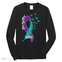 Rainbow You Matter 988 Suicide Prevention Awareness Ribbon Long Sleeve Shirt thumb 0