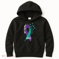 Rainbow You Matter 988 Suicide Prevention Awareness Ribbon Kids Hoodie thumb 0