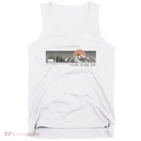 Retro Yosemite National Park Half Dome Tank Top thumb 0
